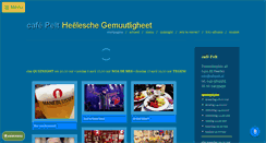 Desktop Screenshot of cafepelt.nl